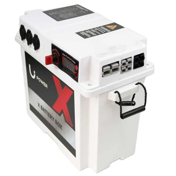 Solar Power DC 12V AC 110V 240V 80Ah 100Ah 120Ah 150Ah RV AGM Lithium Battery Box Plastic for Deep Cycle Energy Storage LICITTI