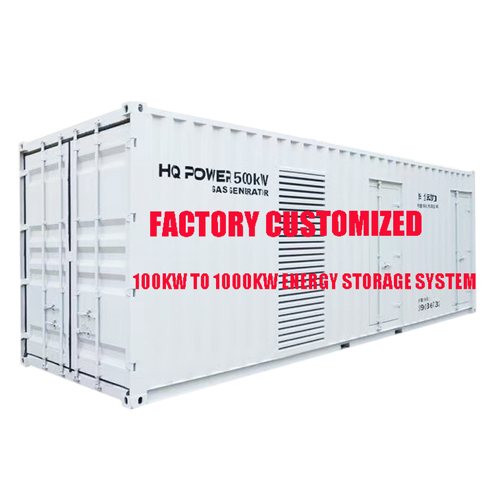 100KW to 1000KW Battery Storage Container LiFePO4 Energy Storage System for Factory Production Elege