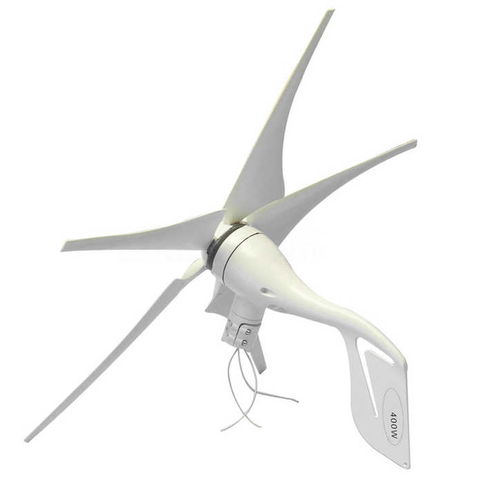 Wind Turbine Generator 12V/24V/48V 400W Off-Grid Power System for Home Energy Solutions elege