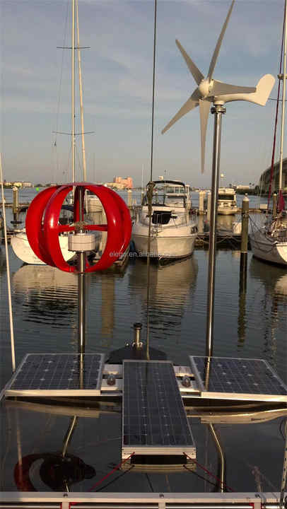 24hour Uninterrupted Power Supply 299 Wind Solar Complementary System Clean Energy for Home Use
