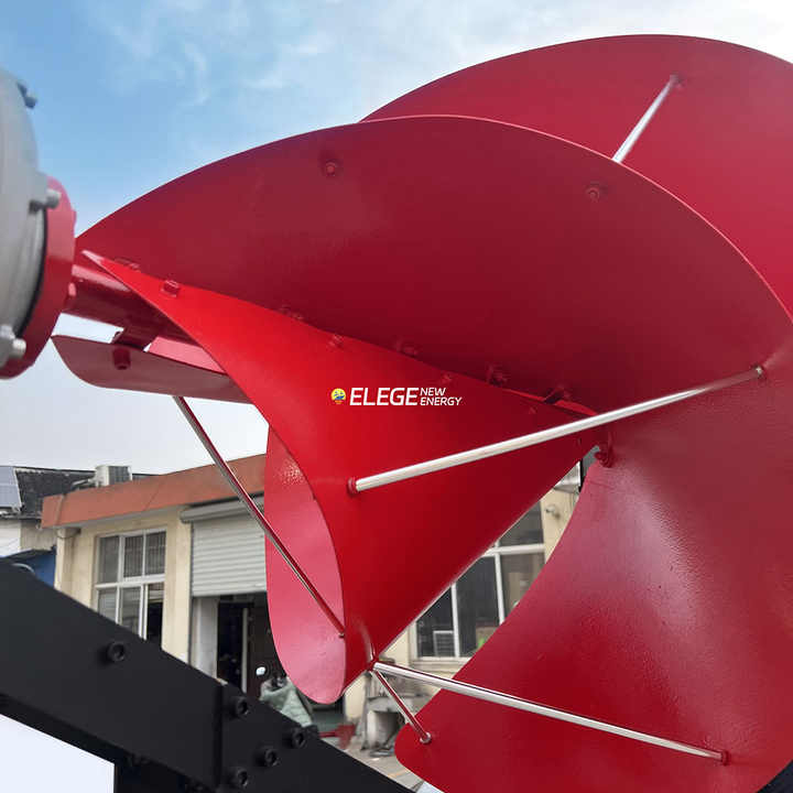 Mini Archimedes Spiral Wind Turbine Generator 5KW Home Use with 12V/24V/48V Output Voltage elege