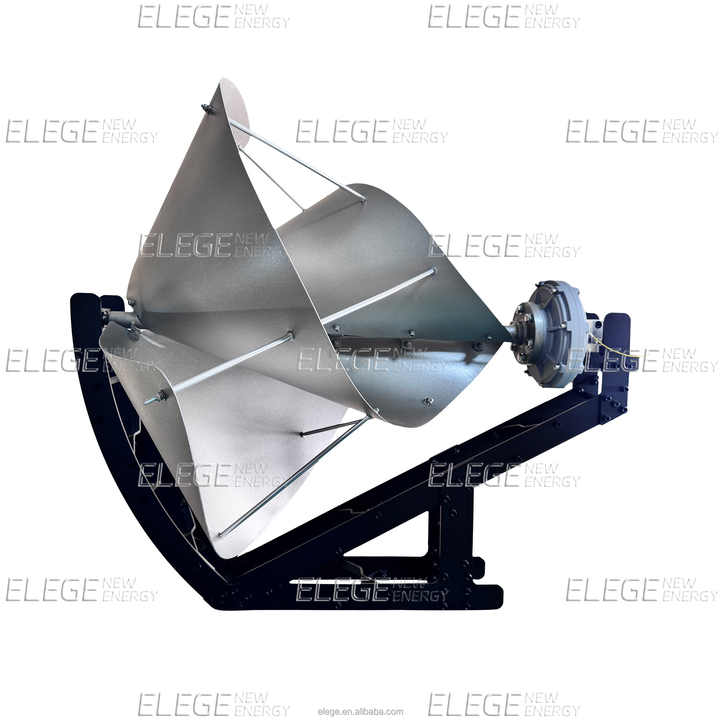 Mini Archimedes Spiral Wind Turbine Generator 5KW Home Use with 12V/24V/48V Output Voltage elege