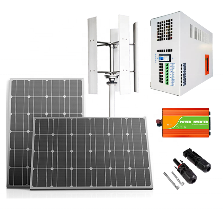 Customizable 400W to 1000W Home Solar Energy System Wind and Solar Power Generation for Residential Use elege