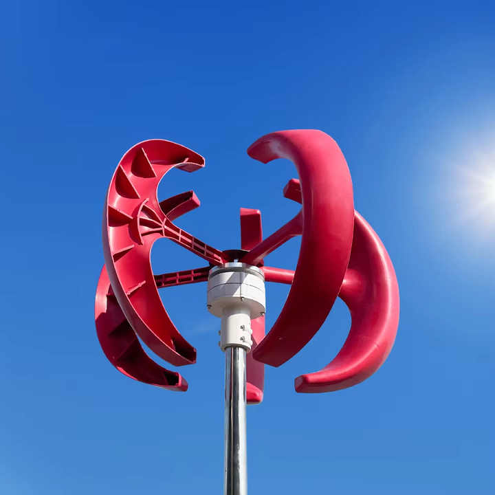 12V Windmill Generator 1kW Off-Grid Vertical Axis Wind Turbine for Home Use with PWM Controller Elege