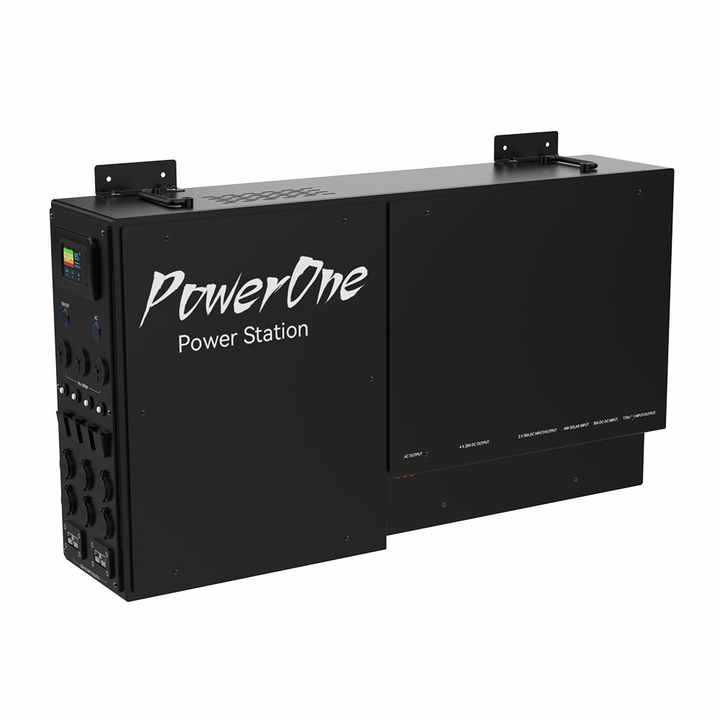 Camper Van Solar and Battery System 3000W Pure Sine Wave Off-Grid Power Station for Outdoor RV Camping with MPPT Controller Licitti