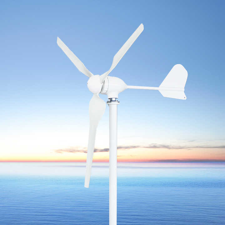 1KW 2KW 3KW Horizontal Axis Wind Turbine 48V Wind Generator for Renewable Energy Systems ELEGE