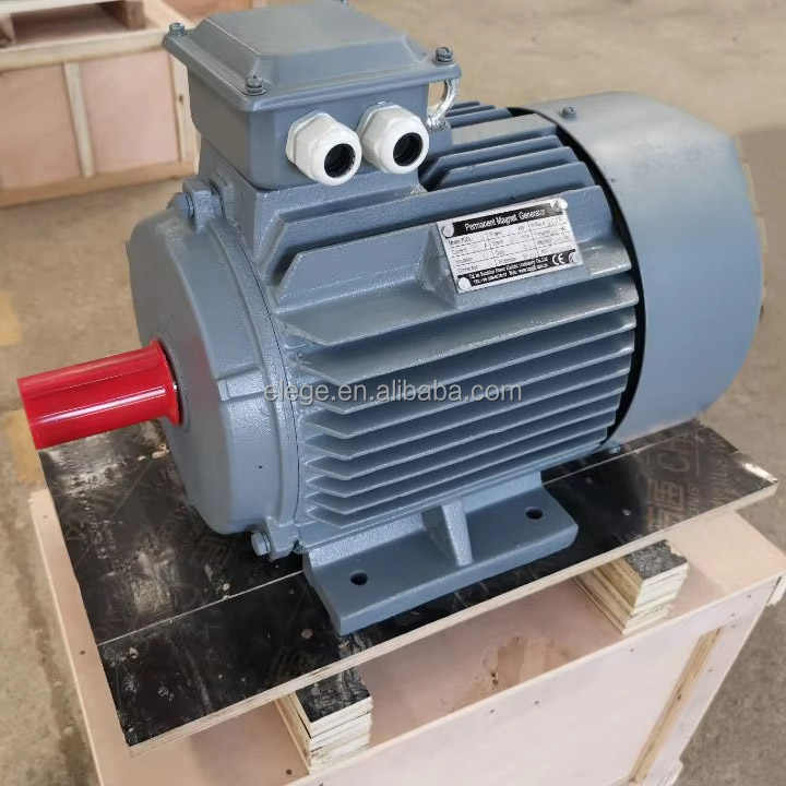 Free Energy Generator 500kW Low Speed 10Kw-300RPM 220V/80V 3 Phase Asynchronous AC Water Pump Permanent Magnet Power Generator for Renewable Energy Systems