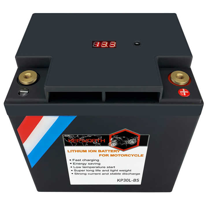 12V Motorcycle LiFePO4 Battery 20Ah 720A CCA High-Power Lithium Iron Phosphate Battery for Scooters ATVs BMS Included