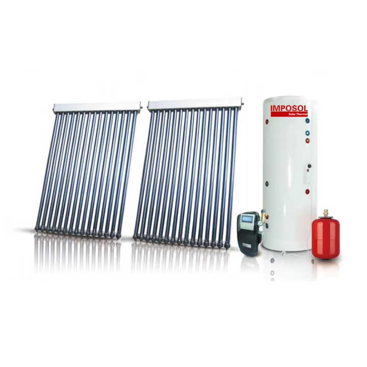 Solar Water Heater System Collectors Vacuum Tubes U Pipe Solar Collector Evacuated Tube for Household Commercial Outdoor IMPOSOL