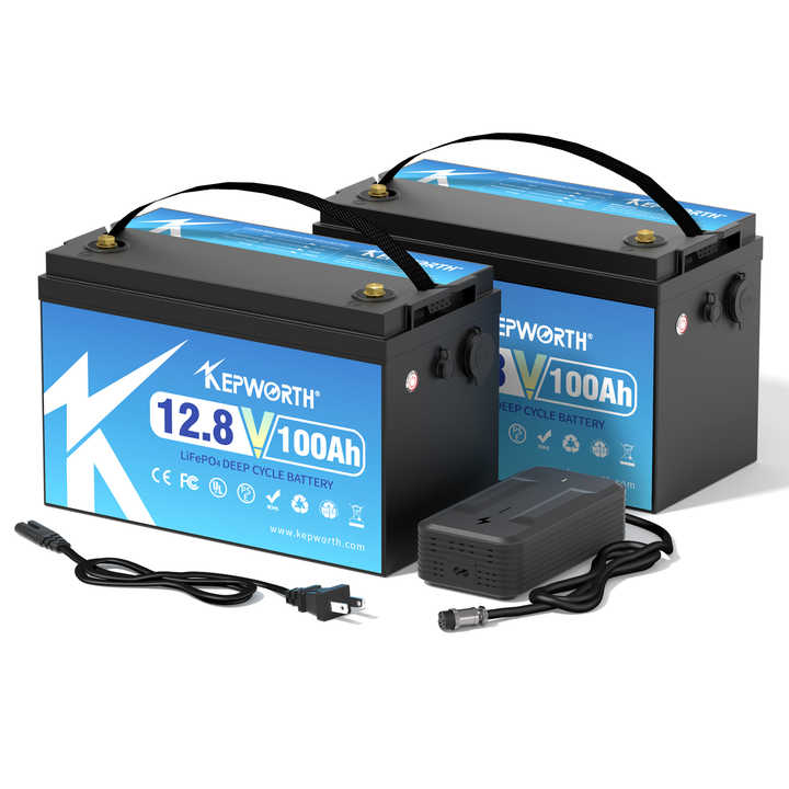 12V LiFePO4 Battery Pack 100Ah 120Ah 150Ah 160Ah Deep Cycle Rechargeable for Solar Storage Golf Cart EVs Kepworth
