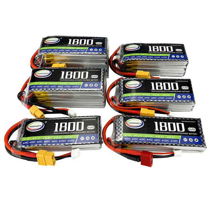 LiPo Battery 3S 11.1V 1800mAh 60C High Discharge for RC Helicopter Quadcopter Car Airplane Kepworth