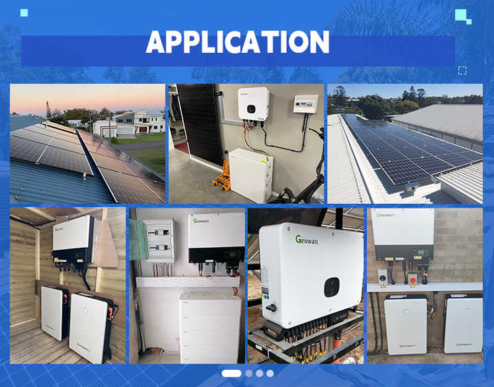 Off-grid Solar Power System 3KW 8KW 10KW with Lithium Battery and Pure Sine Wave Inverter Home Outdoor Application