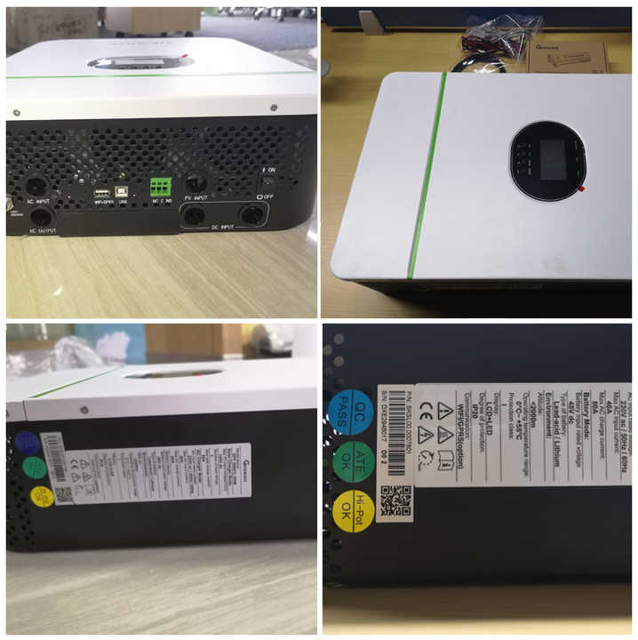 Complete 3000W 4000W 5000W Hybrid Solar System Kit 5KVA Off-Grid Solar Power System for Home Use ZHONGMING