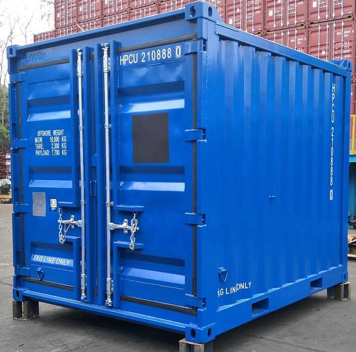 10ft DNV2.7-1 Offshore Shipping Container Dry Container for Offshore Transportation 14.9 CBM Capacity Singamas