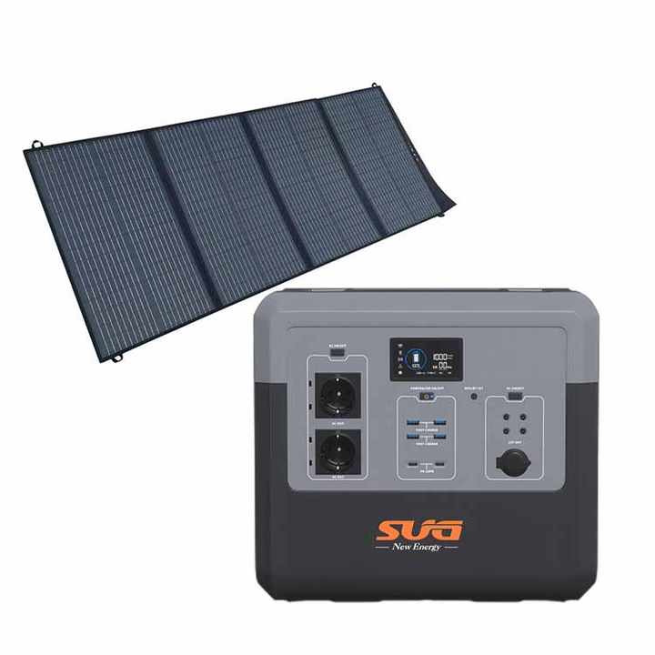 Portable Solar Power Station 300W LiFePO4 Battery for Outdoor Camping Travel with Pure Sine Wave Inverter SUG/OEM