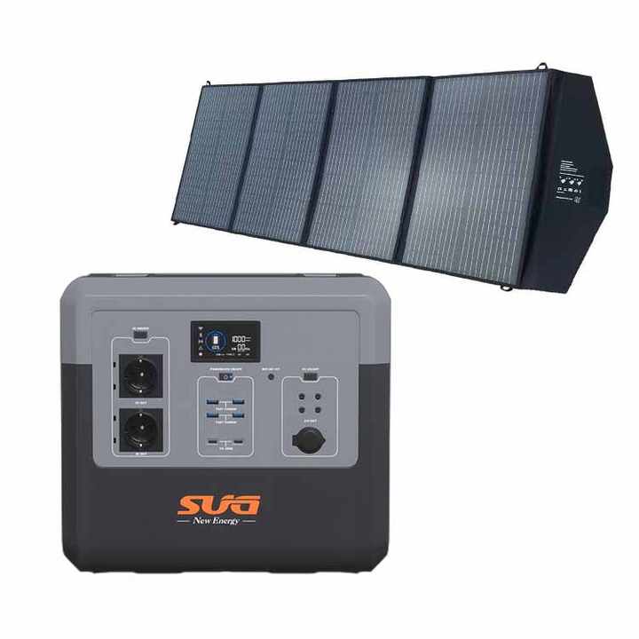 Portable Solar Power Station 3000W 3kVA LiFePO4 Battery Generator 1500W 220V Off-Grid Solar Energy Storage for Outdoor Indoor Applications SUG/OEM