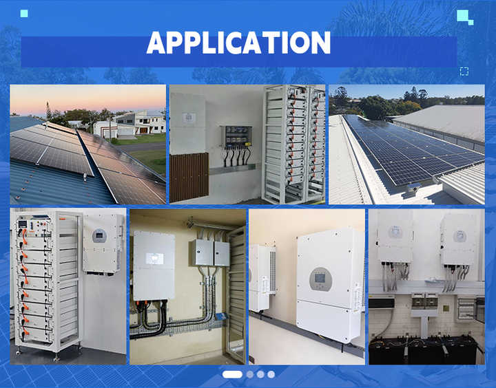 10KW Hybrid Inverter System 5KVA 8KW 48V Off-Grid On-Grid Solar Power Kit with Batteries and Panels for Residential Home Energy Storage