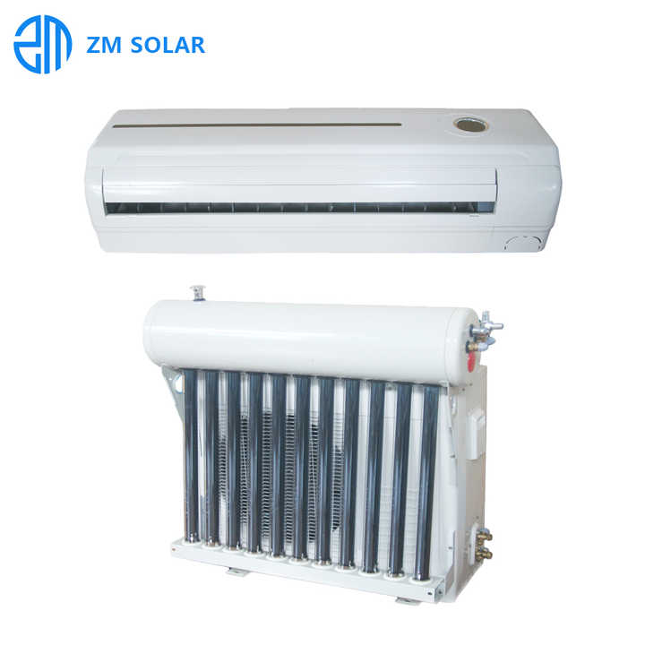 Solar Air Conditioner 400W 12000BTU Hybrid Cooling/Heating System for Household Use Zoomar Solar