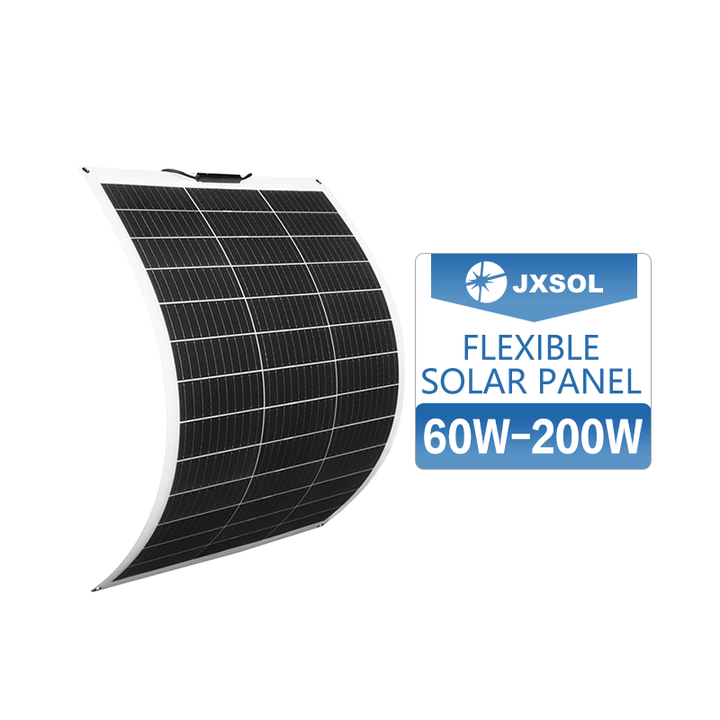 Flexible Solar Panel 50W High Efficiency ETFE Monocrystalline Lightweight for Solar Power Systems JXSOL
