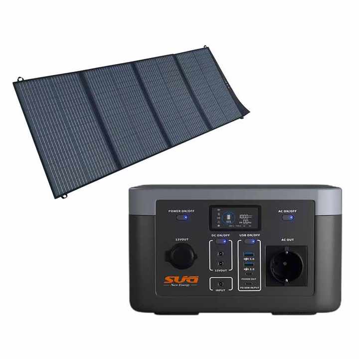 Portable Solar Power Station 300W LiFePO4 Battery for Outdoor Camping Travel with Pure Sine Wave Inverter SUG/OEM