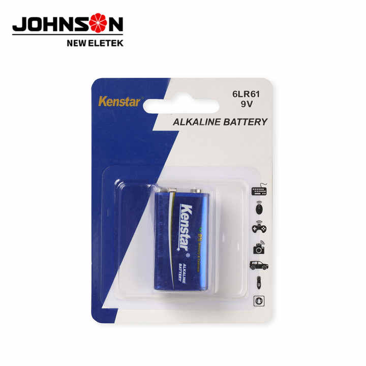 9V 6LR61 Alkaline Battery High Capacity Long Life Smoke Alarm Detector Remote Control Kenstar