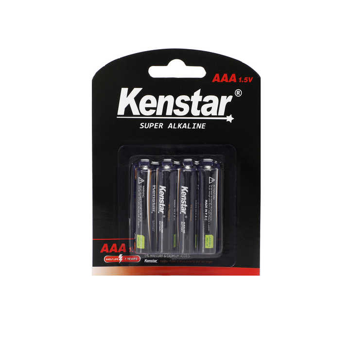 Alkaline AAA Battery 1.5V High Capacity Industrial Use for Remote Control and Toys Kingwolf