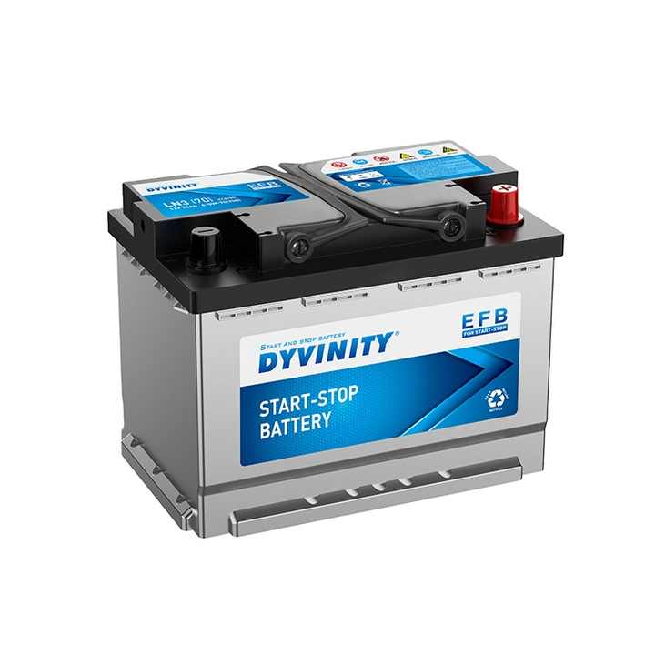 Factory Wholesale High Quality 6-QTPE-75 58043 Auto Batteries 12V Stop Start Car Battery with 79Ah Capacity for Replacement and Repair DYVINTY