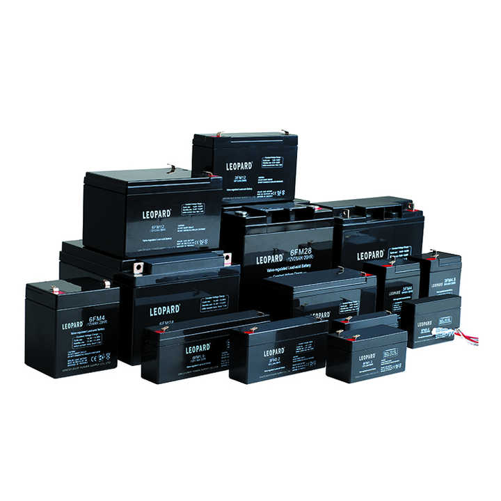6V 7AH Rechargeable Sealed Lead Acid Battery for UPS Solar Telecom Systems LEOPARD