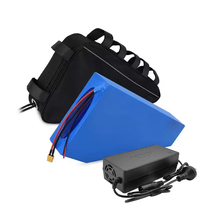 36V 72V 20ah 30ah Waterproof Hard Case Triangle Battery Lithium Ion E-Bike Battery High Discharge Current Battery for E-Bike