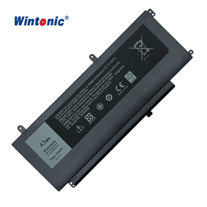 Laptop Battery Replacement D2VF9 11.1V 43Wh for Dell Inspiron 15 7547 7548 LAPTOP Use Rechargeable Li-Ion Wintonic