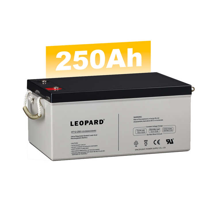 Deep Cycle AGM Sealed 12V 100Ah-250Ah Lead Acid Battery for UPS, Solar Energy Storage, and Home Appliances