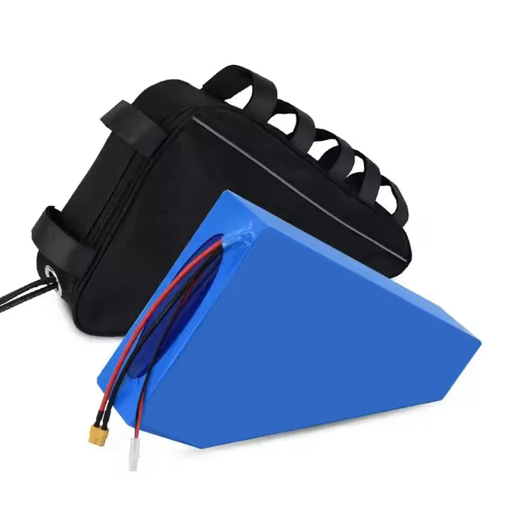 36V 72V 20ah 30ah Waterproof Hard Case Triangle Battery Lithium Ion E-Bike Battery High Discharge Current Battery for E-Bike