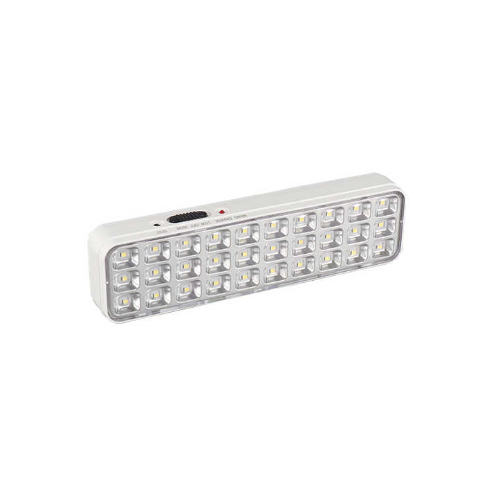 6W LED Emergency Light with 3.7V Li-Ion Battery 3-Hour Backup for Outdoor Use FAT