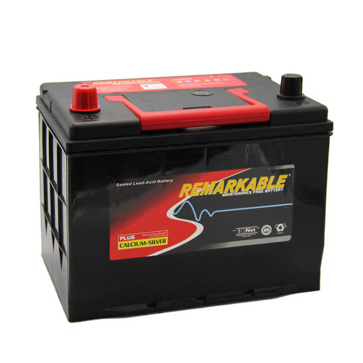 12V 60Ah MF Car Battery Factory Direct Auto Battery Hot Sale for Vehicle Starting Gulfstar
