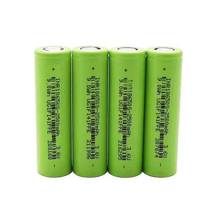 18650 3.7V Lithium Ion Battery Customizable 2500mAh 2600mAh LiFePO4 Cell High-Power Energy Storage for Electric Vehicles CNNTNY