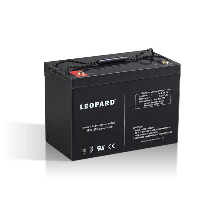 12V80AH Lithium Ion Battery Pack Deep Cycle High Storage Capacity for Solar Energy Storage Systems Leopard