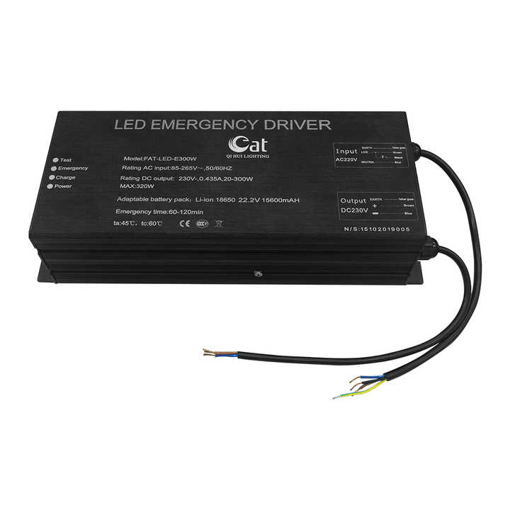 Aluminum Alloy 100W LED Emergency Lighting Kit for Fire Safety with Lithium Ion Battery