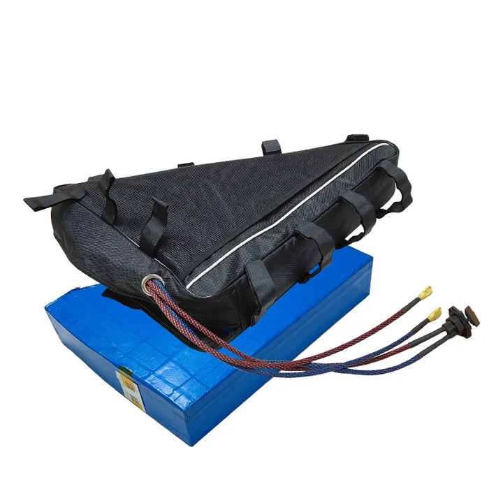 36V 72V 20ah 30ah Waterproof Hard Case Triangle Battery Lithium Ion E-Bike Battery High Discharge Current Battery for E-Bike