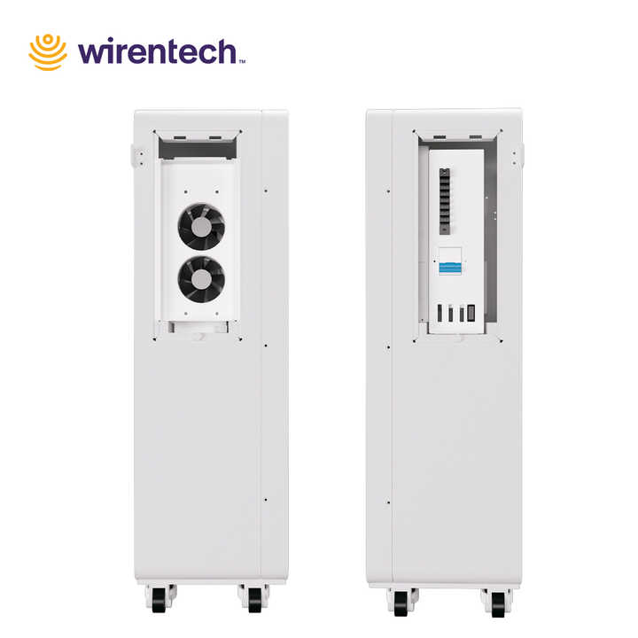 230V Output All-in-One Energy Storage System 16kWh 8kWh Built-in MPPT Inverter Hybrid Grid 48V Lithium-ion Battery for Residential and Commercial Use Wirentech