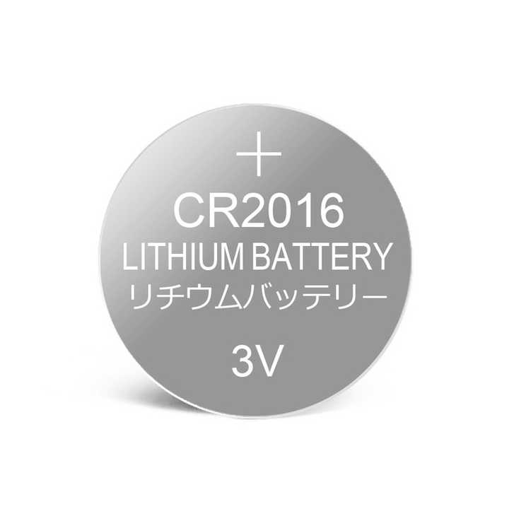 CR2016 3V Lithium Coin Battery 80mAh for Hearing Aids and Consumer Electronics