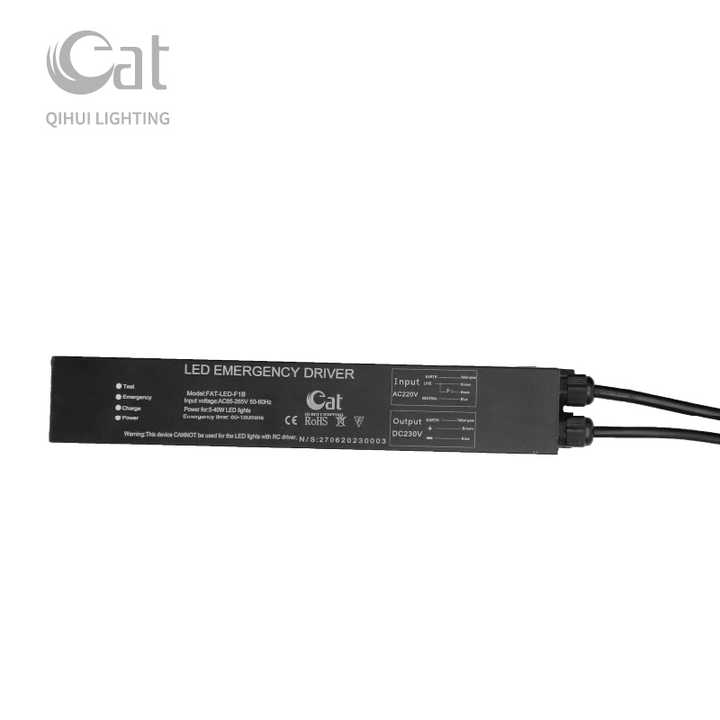 36W 11.1V Emergency Power Supply Li-ion Battery 3 Hours Response Time for LED Lighting Applications FAT