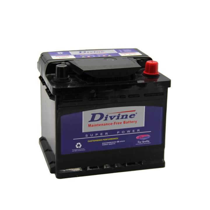 DIN44 Automotive Battery 12V 45Ah AGM Car Battery Quick Start Sealed Lead Acid Maintenance-Free for Car Gulfstar