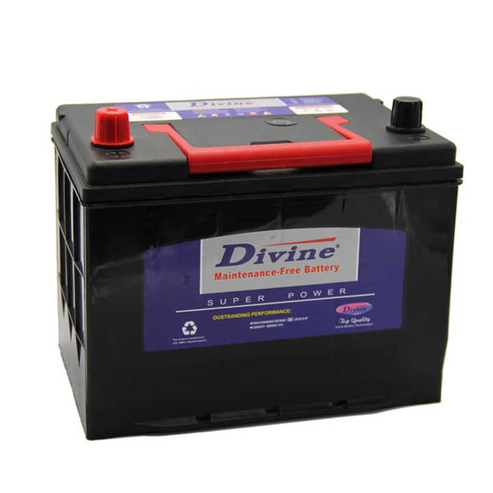 12V 60Ah MF Car Battery Factory Direct Auto Battery Hot Sale for Vehicle Starting Gulfstar