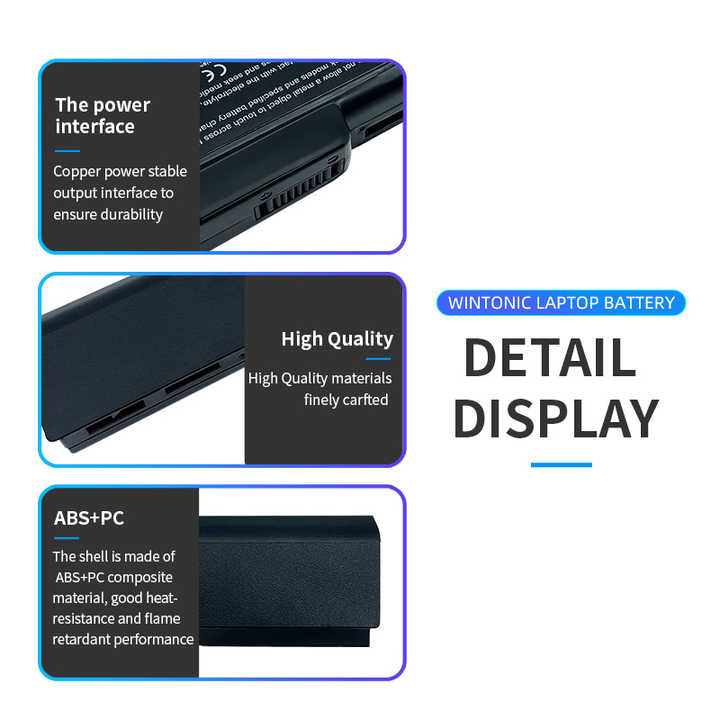 Laptop Battery Replacement 4400mAh 11.1V for HP Elitebook 8460p Probook 6470b 6570p 6560b 6460b 6360b