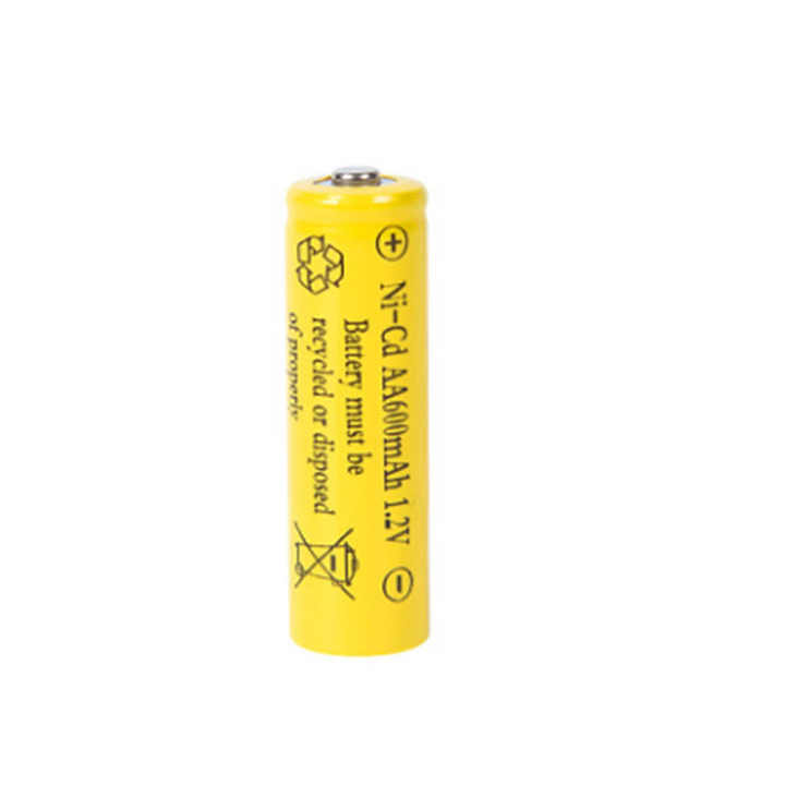 AA Size 1.2V Ni-Cd Rechargeable Battery 200-800mAh High Cycle Life for Power Tools Consumer Electronics Toys