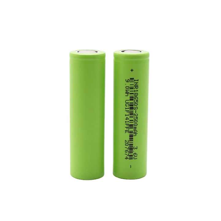 18650 3.7V Lithium Ion Battery Customizable 2500mAh 2600mAh LiFePO4 Cell High-Power Energy Storage for Electric Vehicles CNNTNY