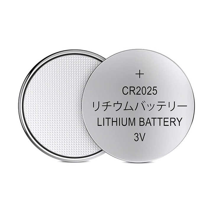 CR2025 Lithium Manganese Dioxide (Li-MnO2) Coin Battery 3V 150mAh for Car Key and Consumer Electronics