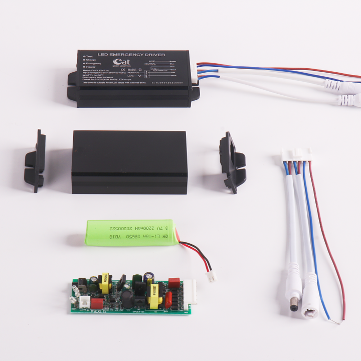 3.7V Lithium-ion Battery 2200mAh 30W LED Panel Light Emergency Power Supply FAT
