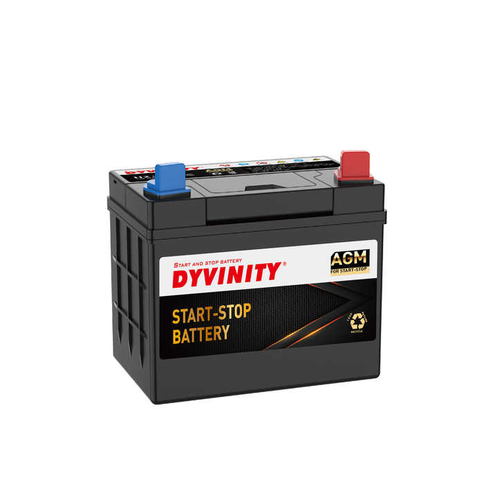 Lead Acid Battery AGM32 24Ah 12V High-Capacity Start-Stop Battery for Lawn Mowers DYVINTY