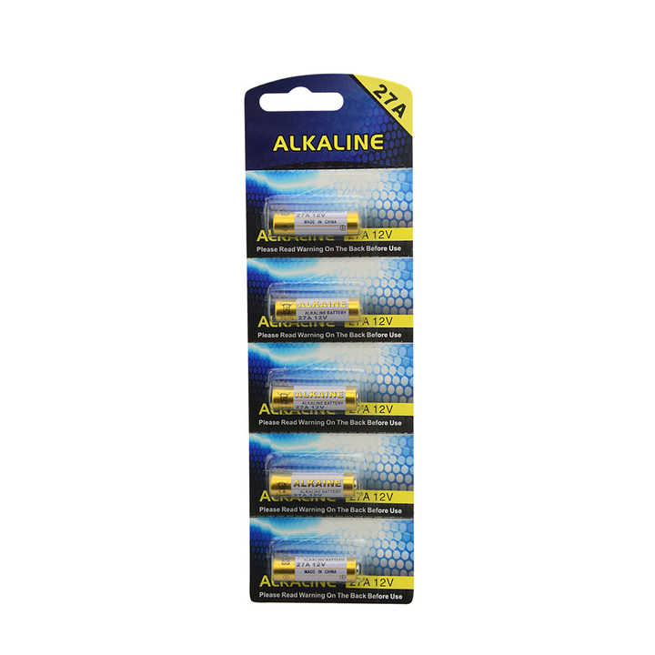 Alkaline Battery 12V 27A High Capacity for Doorbell Car Shutter Remote Control OEM